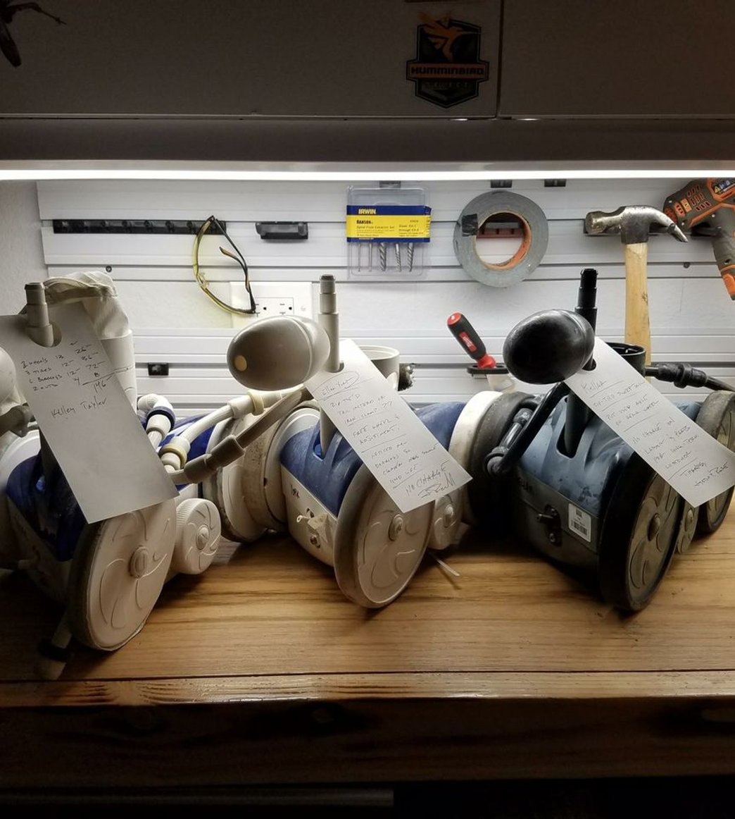 Pool equipment repair and maintenance